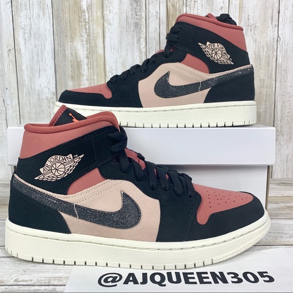 Air Jordan 1 Mid Women’s Canyon Rust - Picture 2 of 10